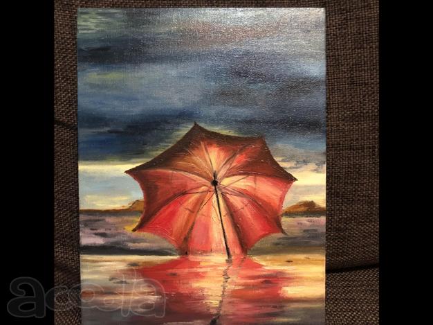 Продам картину «Зонтик»